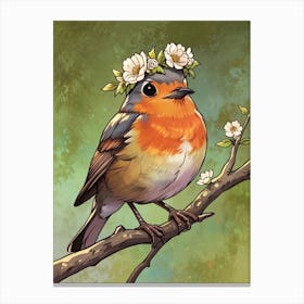 Robin 3 Canvas Print