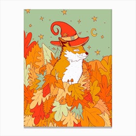 The Wizard S Fox Canvas Print