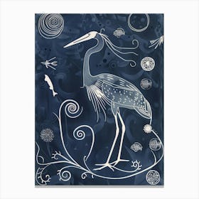 Heron 5 Canvas Print