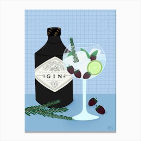 Time For A Gin And Tonic Canvas Print