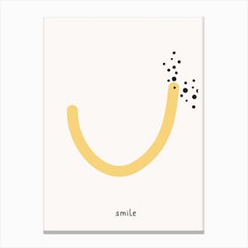 Smile Canvas Print