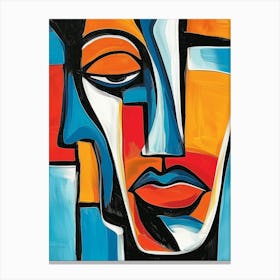 Abstract Face 11 Canvas Print