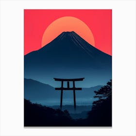 Fuji Gate Canvas Print