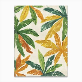 Tropical Leaves 147 Canvas Print