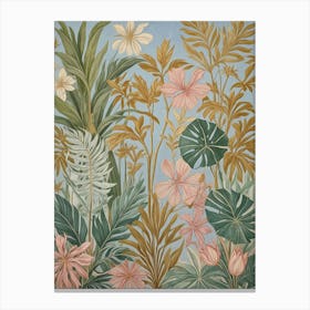 Tropical Garden Canvas Print