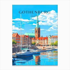 Gothenburg Travel Sweden Canvas Print