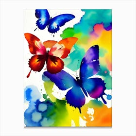 Colorful Butterflies 193 Canvas Print