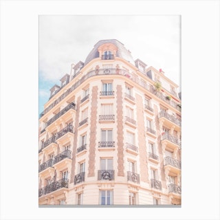 Paris Apartments Canvas Print