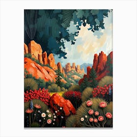 Sedona Landscape Canvas Print