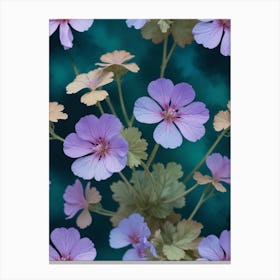 Geraniums 2 Canvas Print