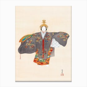 Japanese Woman (1920s 1930s), Kamisaka Sekka Canvas Print