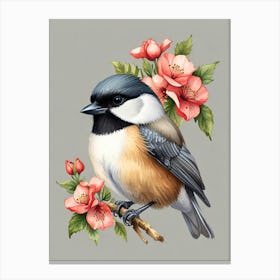 Chickadee 1 Canvas Print