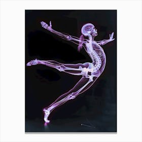 Skeleton Dancer Canvas Print