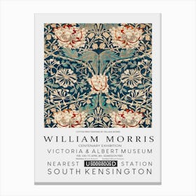 William Morris Poster 4 Canvas Print