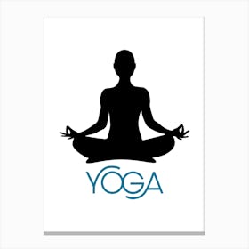 Yoga, the sport of yoga, the sport of meditation, relaxation, inspiring rest and meditation, a distinctive and exceptional work of art that embodies yoga.8 Canvas Print