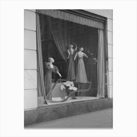 Surrealistic Window Display, Bergdorf Goodman, New York City By Russell Lee 1 Canvas Print