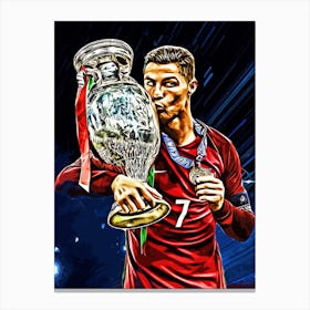 Ronaldo Canvas Print