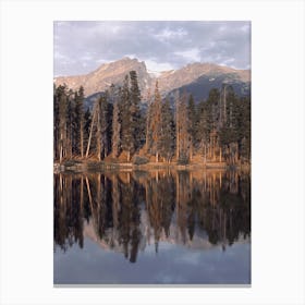 Lake In The Forest Canvas Print