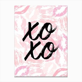 Xoxo Kiss Canvas Print