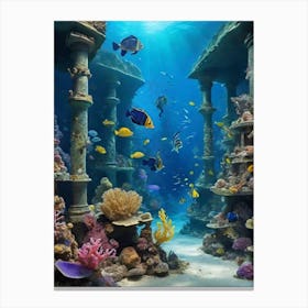 Beauty of underwater world 7 1 Canvas Print