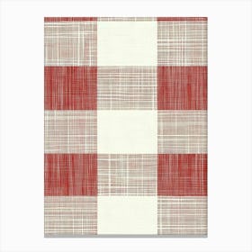 Red Gingham Toile