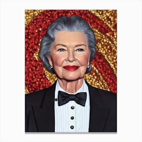 Ellen Burstyn Illustration Movies Canvas Print