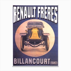 Renault Freres Canvas Print