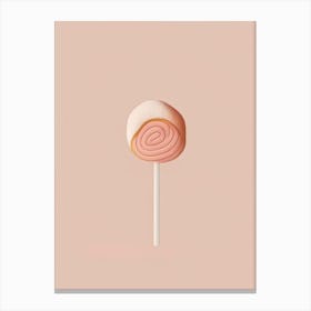 Cinnamon Candy Candy Sweetie Simplicity Flower Canvas Print