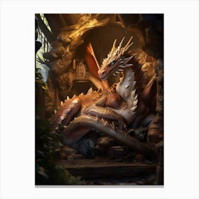 Dragon Lair Nature 3 Canvas Print