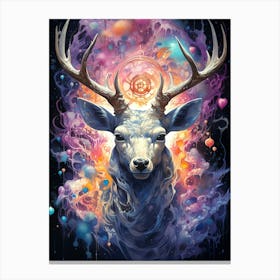 Stranger Deer Canvas Print