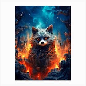 Raccoon 1 Canvas Print