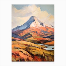 Ben Lomond Scotland 1 Mountain Painting Canvas Print