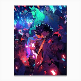 Night In The City Canvas Print