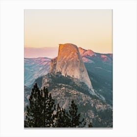 Yosemite Sunset Canvas Print