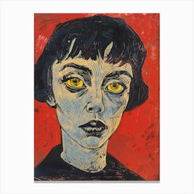 'Dead Girl' 2 Canvas Print