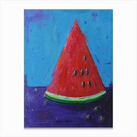 Watermelon Slice Canvas Print
