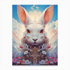 Rabbit In The Sky Canvas Print