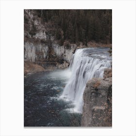 Forest Waterfall Canvas Print