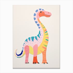 Nursery Dinosaur Art Camarasaurus 1 Canvas Print