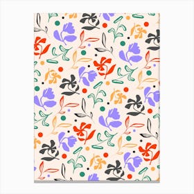 Doodle Garden Canvas Print