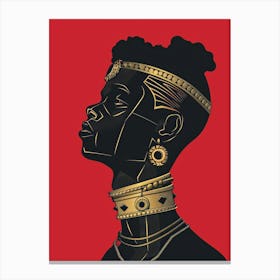 African Woman 67 Canvas Print