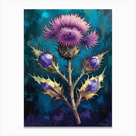 Thistle Canvas Print