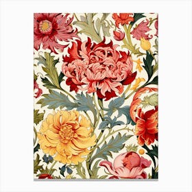 Floral Pattern 75 Canvas Print