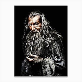 gandalf Lord Of The Rings movie 5 Canvas Print