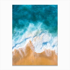 Aerial View Of A Beach 98 Canvas Print