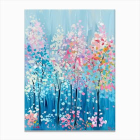 Blooming Trees Canvas Print