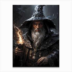 Dark Wizard Canvas Print