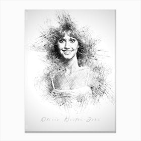 Olivia Newton John Canvas Print