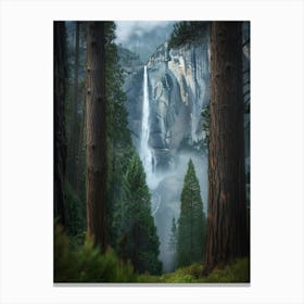 Yosemite Waterfall Canvas Print