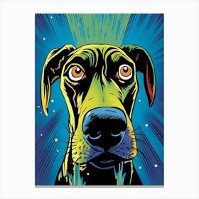 Dog'S Head Canvas Print